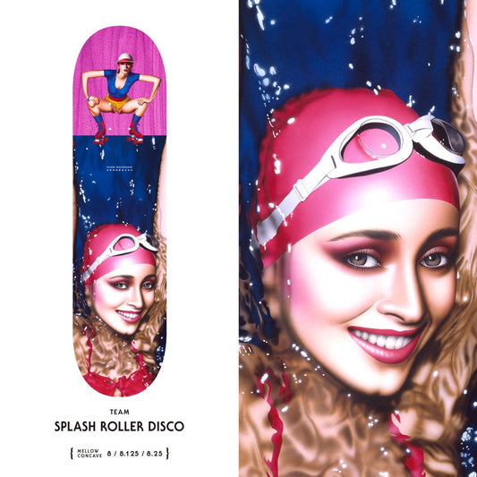 EVISEN SKATE CO SPLASH ROLLER DISCO DECK