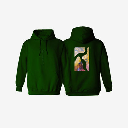 POETIC COLLECTIVE LOGO CUT OUT HOODIE